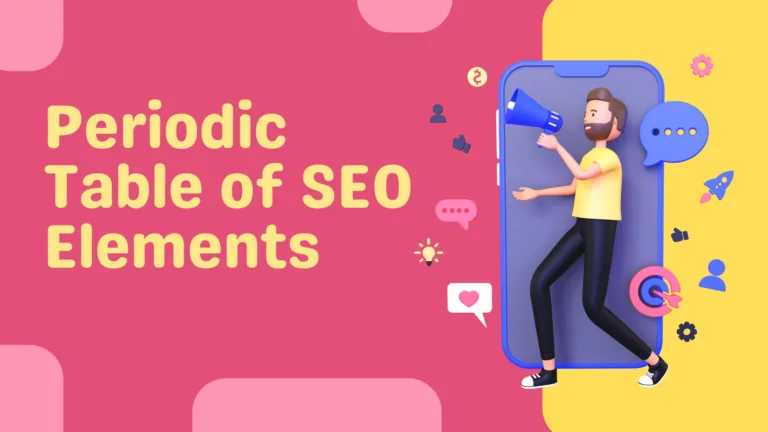 Periodic Table of SEO Elements