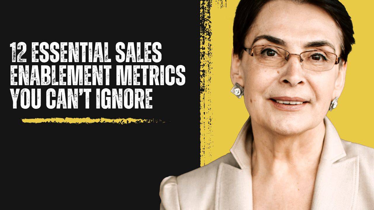 12 Sales Enablement Metrics You Must Track in 2026