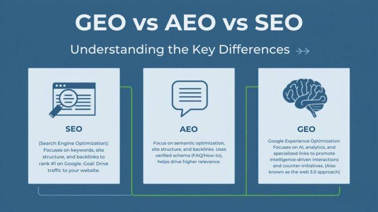 GEO vs AEO vs SEO: Understanding the Key Differences
