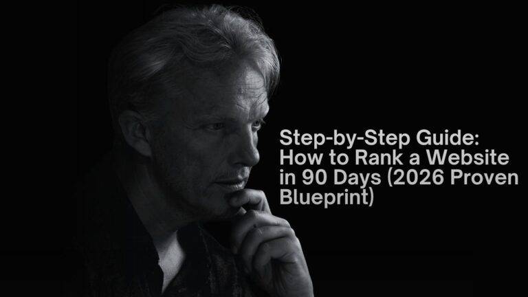 Step-by-Step Guide: How to Rank a Website in 90 Days (2026 Proven Blueprint)