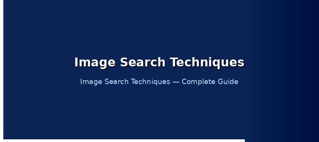image search techniques