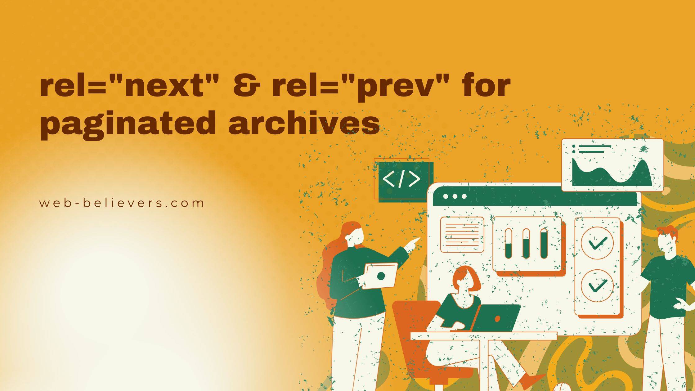 rel=”next” & rel=”prev” for paginated archives